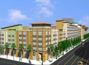 The proposed Fox Plaza includes a full-service Hyatt Place hotel (Metro Pacific)