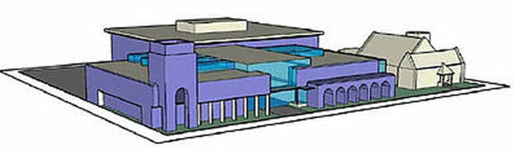 2008 – Combined library/museum expansion proposal (Pfeiffer Partners)