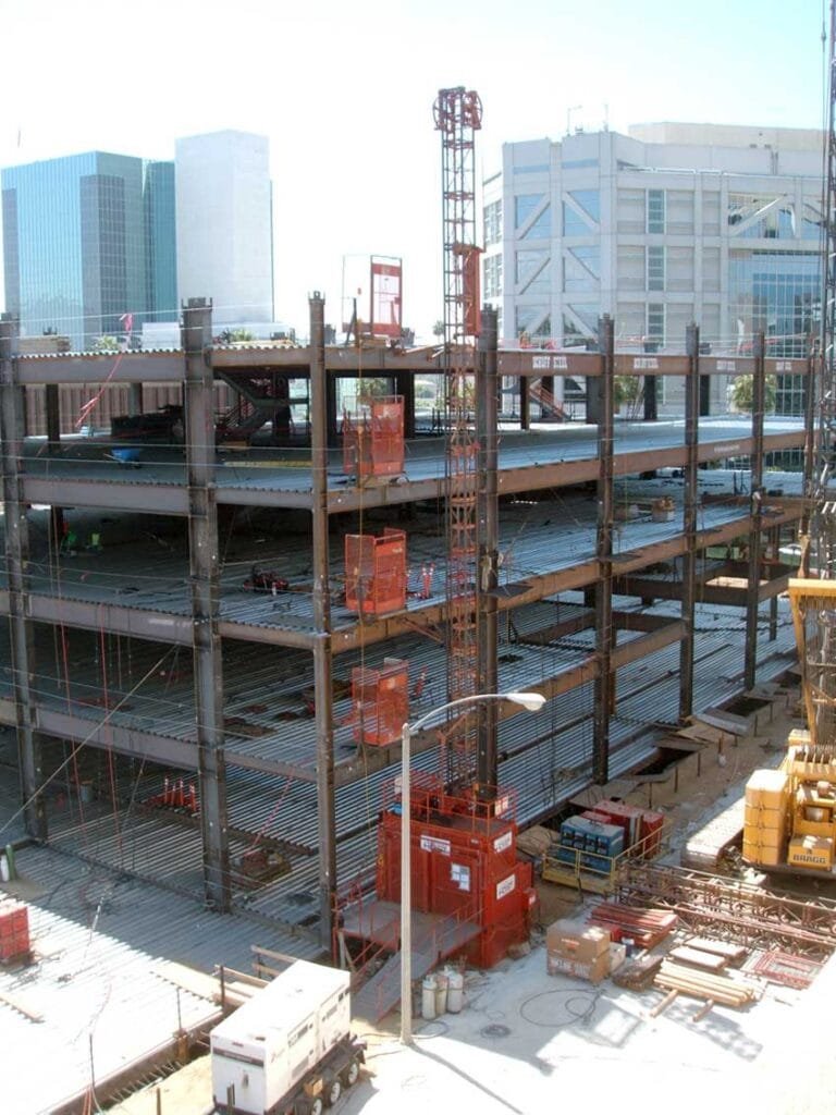 Sept. 2008 - Regency Tower under construction in downtown Riverside (RXSQ)