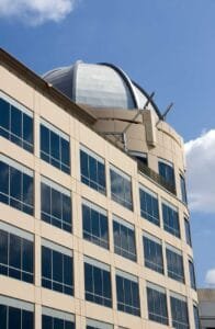 June 2009 – Regency Tower in downtown Riverside with dome in place (RXSQ)