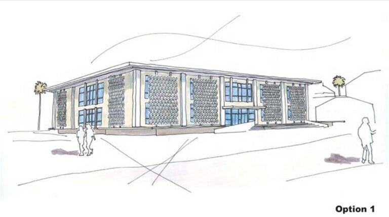 2012 - Exterior concept Option 1( Courtesy City of Riverside)