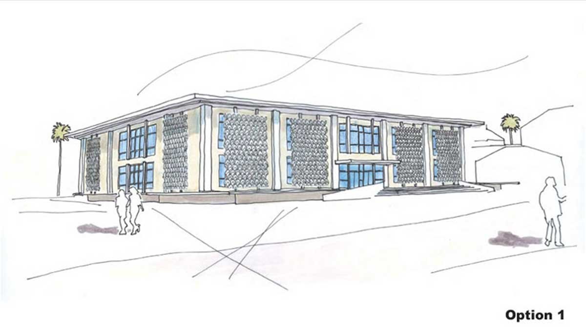 2012 - Exterior concept Option 1( Courtesy City of Riverside)