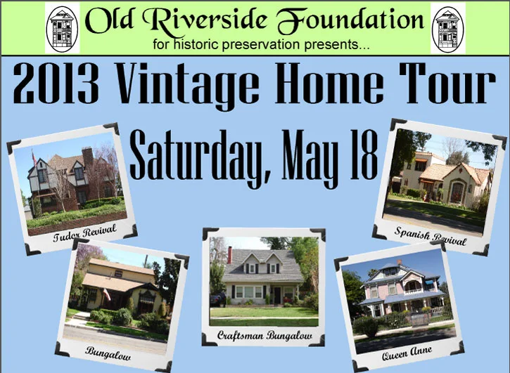 2013 - Old Riverside Foundation home tour (ORF)