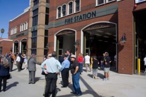 2013 - Open house for the public at new downtown fire station (RXSQ)