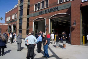 2013 - Open house for the public at new downtown fire station (RXSQ)
