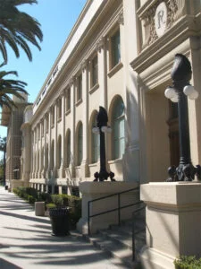 2008 - View of 1930s Orange Street expansion of Riverside County Courthouse (RXSQ)