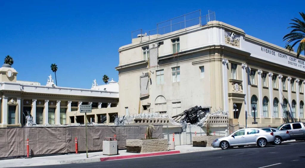 2012 - Post-demolition of 1961 addition for Probation Dept./Jail (RXSQ)