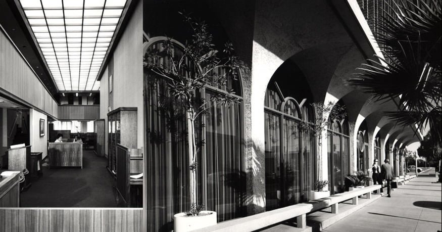 Circa 1971 - Riverside County Law Library (Ruhnau Clarke Architects)