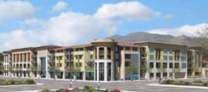 2007 - Architectural depiction of proposed m sole' project in downtown Riverside