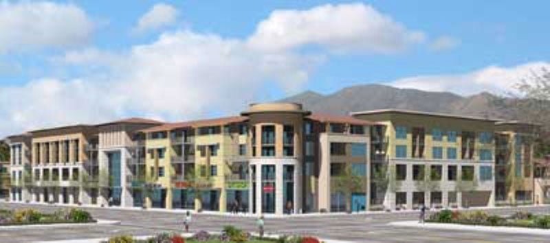2007 - Architectural depiction of proposed m sole' project in downtown Riverside
