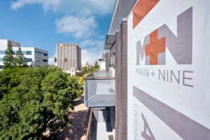 2019 - Main+Nine on the Main Street pedestrian mall (Ratkovich Properties)