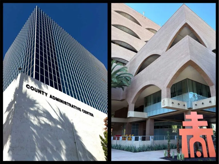 2025 - Riverside County Admin and Riverside City Hall turn 50